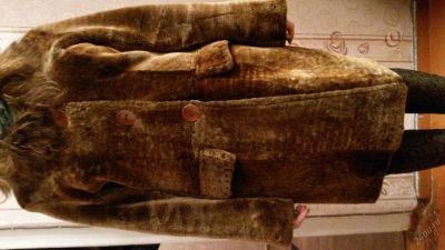 Лот: 5726867. Фото: 1. Шуба мутоновая, практически новая. Верхняя одежда