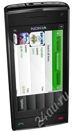Лот: 610461. Фото: 1. Nokia X6 8GB Black. Смартфоны