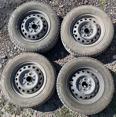 Лот: 23522182. Фото: 1. Колеса лето R13 175/70 4x100. Шины на дисках