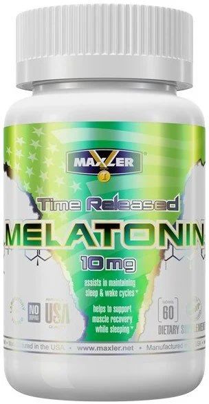 Лот: 9704703. Фото: 1. Melatonin 10 мг 60 таб Maxler... Спортивное питание, витамины