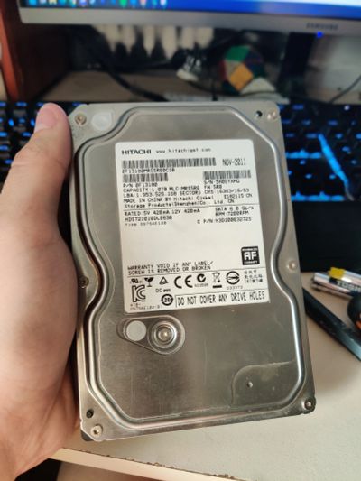 Лот: 18800973. Фото: 1. Hitachi 1 tb. Жёсткие диски (HDD)