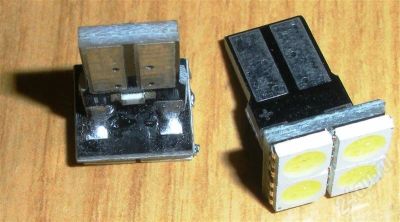 Лот: 477064. Фото: 1. Светодиодные лампы новые 2шт t10... Детали тюнинга