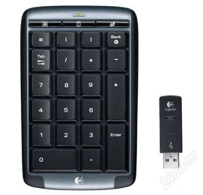 Лот: 2178878. Фото: 1. numpad logitech / нумпад logitech. Другое (периферия)