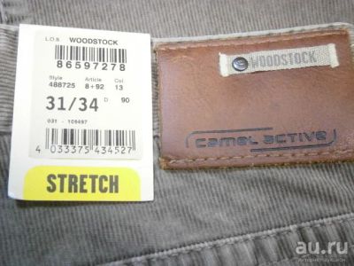 Лот: 8306757. Фото: 1. Джинсы мужские вельвет Camel Active... Брюки, джинсы, шорты