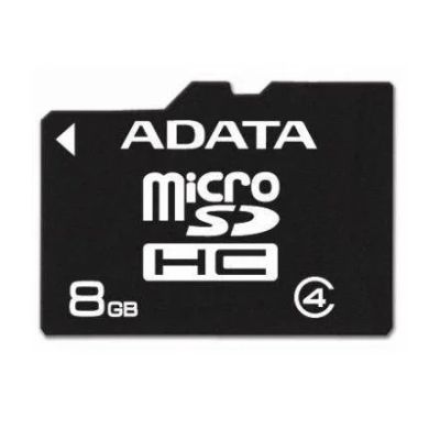 Лот: 5057831. Фото: 1. Карта памяти microSD HC 8 GB ADATA... Карты памяти