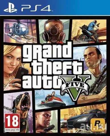 Лот: 15598113. Фото: 1. Grand Theft Auto V GTA 5 ( PS4... Игры для консолей