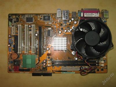 Лот: 2790579. Фото: 1. Материнская плата ASUS P5GPL-X... Материнские платы