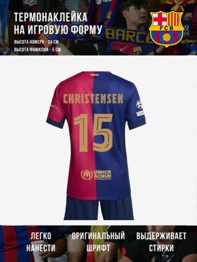 Лот: 25688494. Фото: 1. Термонаклейка CHRISTENSEN / Кристенсен... Другое (спортивная одежда)