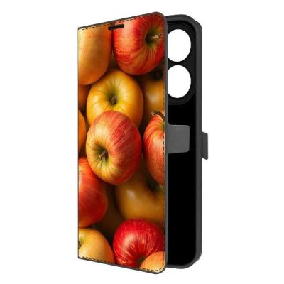 Лот: 25543149. Фото: 1. Чехол Krutoff Eco Book "Яблоки... Чехлы, бамперы