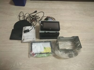 Лот: 14713474. Фото: 1. JVC KW-AV50 + JVC KS-BTA100. Автомагнитолы