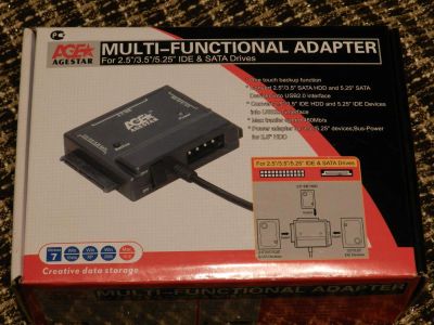 Лот: 3584576. Фото: 1. AgeStar FUCBP usb адаптер для... Платы расширения, контроллеры, доп. порты