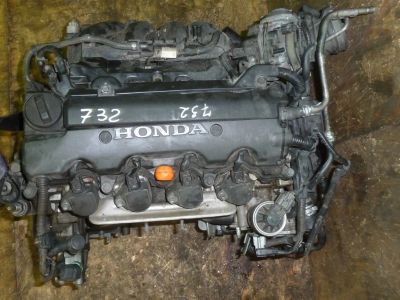 Лот: 8954602. Фото: 1. Двигатель на Honda Stream контрактный... Двигатель и элементы двигателя