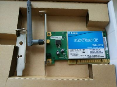 Лот: 11444790. Фото: 1. Плата PCI Wi-Fi D-Link DWL-G510. Платы расширения, контроллеры, доп. порты