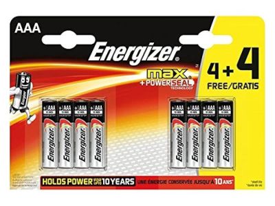 Лот: 22143252. Фото: 1. ENERGIZER LR3 BP-8 (96) MAX. Батарейки, аккумуляторы, элементы питания