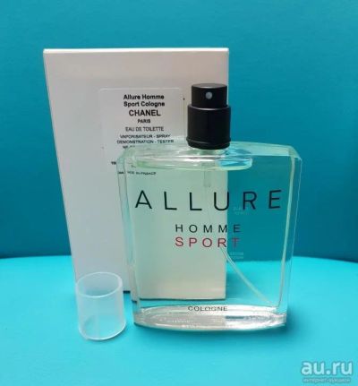 Лот: 16676714. Фото: 1. Тестер Chanel Allure Homme Sport... Мужская парфюмерия
