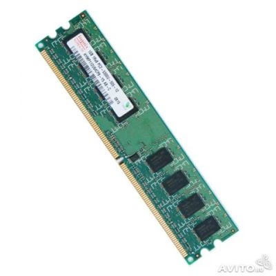 Лот: 3668347. Фото: 1. Модуль памяти 1Gb DDR2 Hynix. Оперативная память