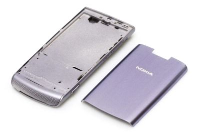 Лот: 25352825. Фото: 1. Корпус для Nokia X3-02 Сиреневый. Корпуса, клавиатуры, кнопки