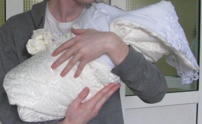 Лот: 10350912. Фото: 1. Комплект на выписку из роддома. Комплекты, конверты на выписку