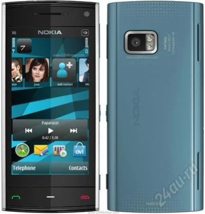 Лот: 1529453. Фото: 1. NOKIA X6 вырубается. Смартфоны