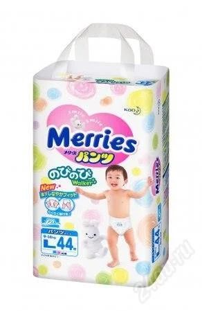 Лот: 2186682. Фото: 1. Японские подгузники-трусики Merries... Детская гигиена