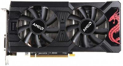 Лот: 15048524. Фото: 1. Видеокарта PowerColor Radeon RX570... Видеокарты