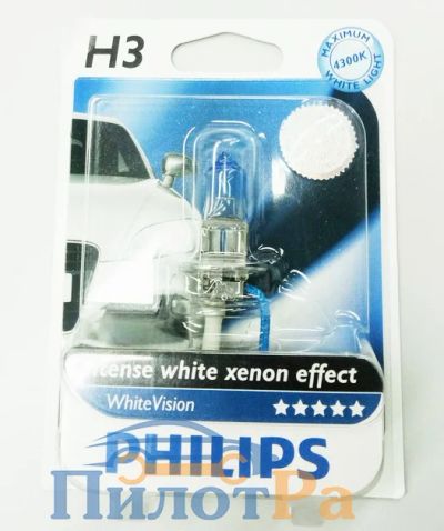 Лот: 10177715. Фото: 1. Лампа H3 PHIlIPs 12В 55Вт Xenon... Электроприборы для автомобиля