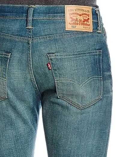 Лот: 9651884. Фото: 1. Мужские джинсы Levis 522 Original... Брюки, джинсы, шорты