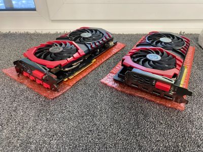 Лот: 17877679. Фото: 1. Видеокарта MSI nVidia GeForce... Видеокарты