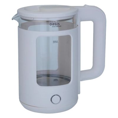 Лот: 24983990. Фото: 1. Электрический чайник Oasis K-17GPW. Чайники, кофемашины, кулеры