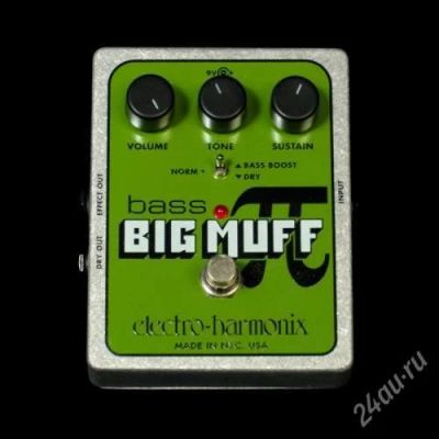 Лот: 1989949. Фото: 1. EHX Bass Big Muff Pi. Гитарные эффекты и комбоусилители