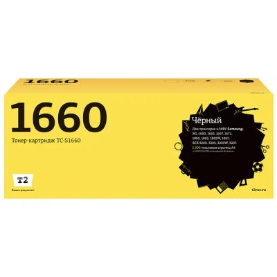 Лот: 24489004. Фото: 1. Картридж T2 TC-S1660/MLT D104S. Картриджи, расходные материалы