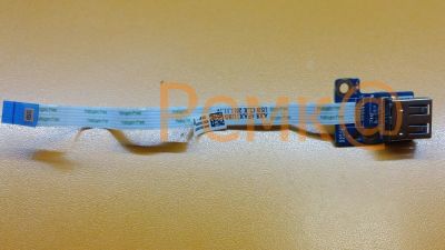 Лот: 7455141. Фото: 1. Б/У плата с разъемом USB на шлейфе... Разъёмы