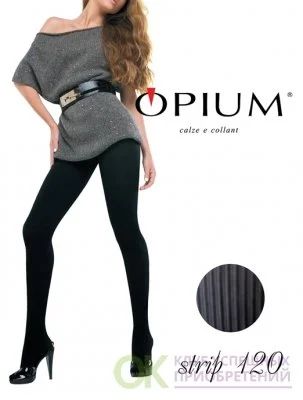 Лот: 13066461. Фото: 1. Колготки Opium Strip 120. Колготки, чулки
