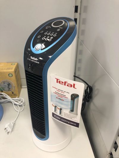 Лот: 13787172. Фото: 1. Новый Вентилятор настольный Tefal... Вентиляторы бытовые