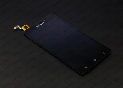 Лот: 7266686. Фото: 1. Дисплей Lenovo A5000 + тачскрин... Дисплеи, дисплейные модули, тачскрины