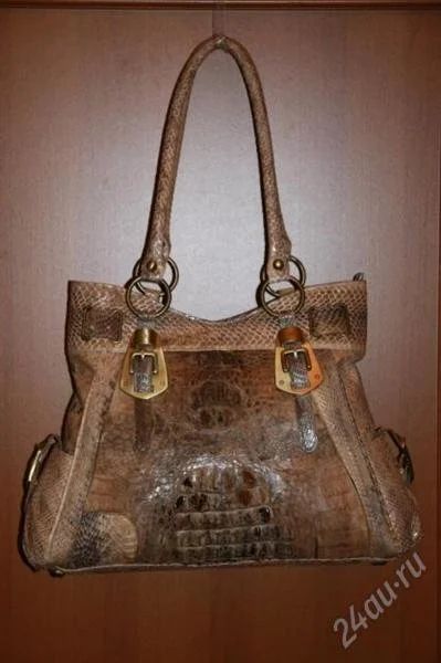 Лот: 1843062. Фото: 1. Сумка из натуральной Крокодиловой... Сумки
