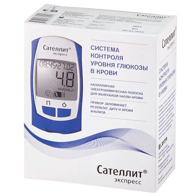 Лот: 23741577. Фото: 1. Сателлит Экспресс Глюкометр. Лекарства