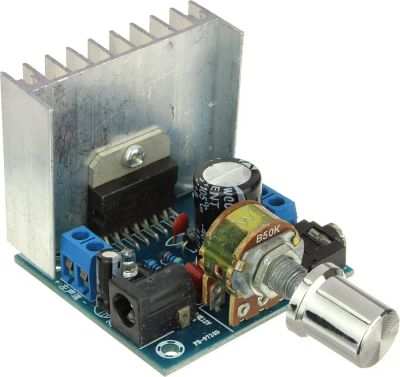 Лот: 23019155. Фото: 1. Аудио усилитель 2 канала 15W+15W... Динамики