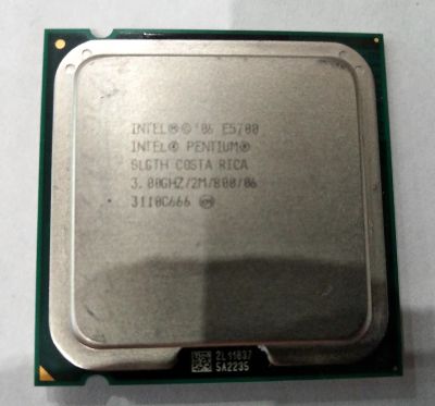 Лот: 19250082. Фото: 1. Процессор Intel Pentium E5700... Процессоры