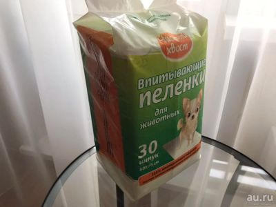 Лот: 13467744. Фото: 1. Пеленки для животных 60*90 (30шт... Миски, лотки, наполнители