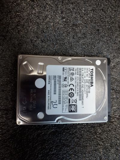 Лот: 20347497. Фото: 1. Жесткий диск Toshiba 2.5 " 1.0... Жёсткие диски (HDD)