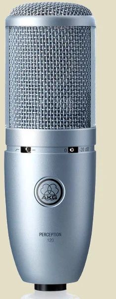 Лот: 7584414. Фото: 1. Микрофон AKG perception 120. Студийные микрофоны, радиомикрофоны и радиосистемы