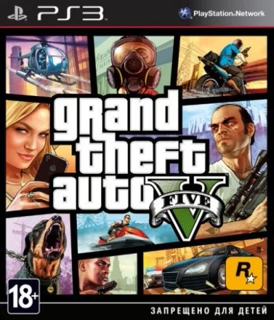 Лот: 3468971. Фото: 1. Grand Theft Auto V / GTA 5 (PS3... Игры для консолей