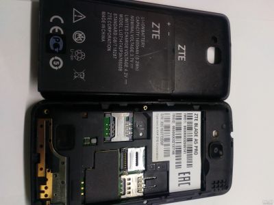 Лот: 13841055. Фото: 1. ZTE A5 PRO разбор. Смартфоны