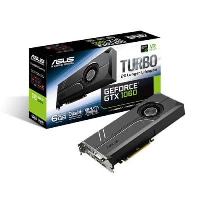 Лот: 16766766. Фото: 1. Asus GeForce GTX 1060 Turbo 6GB. Видеокарты