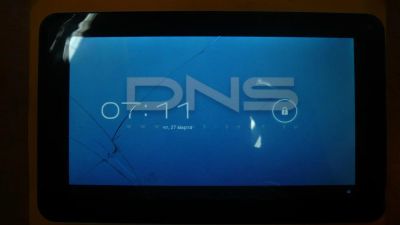 Лот: 3894508. Фото: 1. планшет DNS E76 разбито стекло. Планшеты