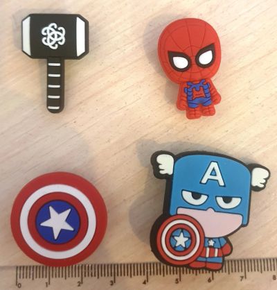 Лот: 17532910. Фото: 1. Джиббитс Jibbits для Crocs Marvel. Другое (одежда, обувь, галантерея)