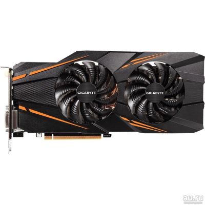 Лот: 16775945. Фото: 1. Видеокарта gigabyte gtx 1070 8gb... Видеокарты