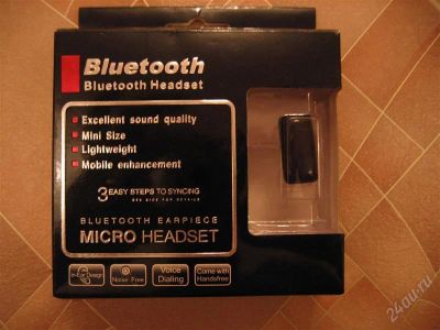 Лот: 1457973. Фото: 1. Bluetooth гарнитура mini iTech... Красноярск