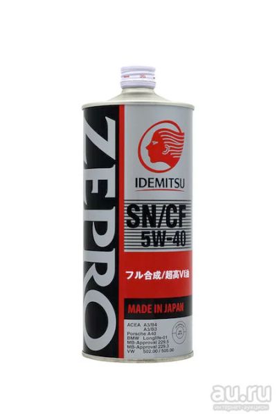 Лот: 9173008. Фото: 1. Idemitsu ZEPRO EURO SPEC F-S SN... Масла, жидкости